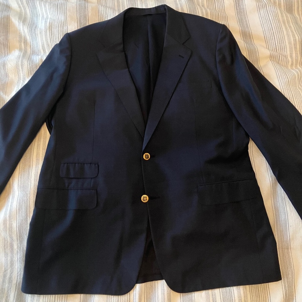 Bespoke Blazer Men’s  Loro Piana Tasmanian Super 130 Sport Coat Wool